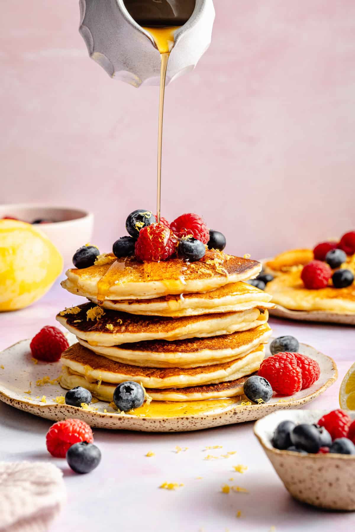 Delicious Lemon Ricotta Pancakes